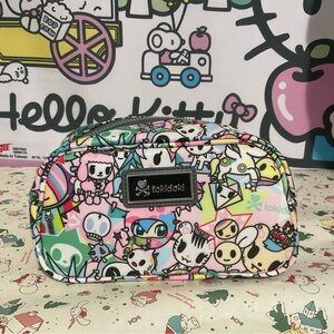 NWT NEW Tokidoki pastel Spring Dreams cosmetic accessories case.